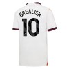 Original Fußballtrikot Manchester City Grealish 10 Auswärtstrikot 2023-24 Für Herren